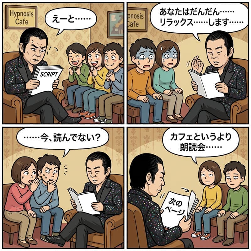ダメ催眠術師の漫画